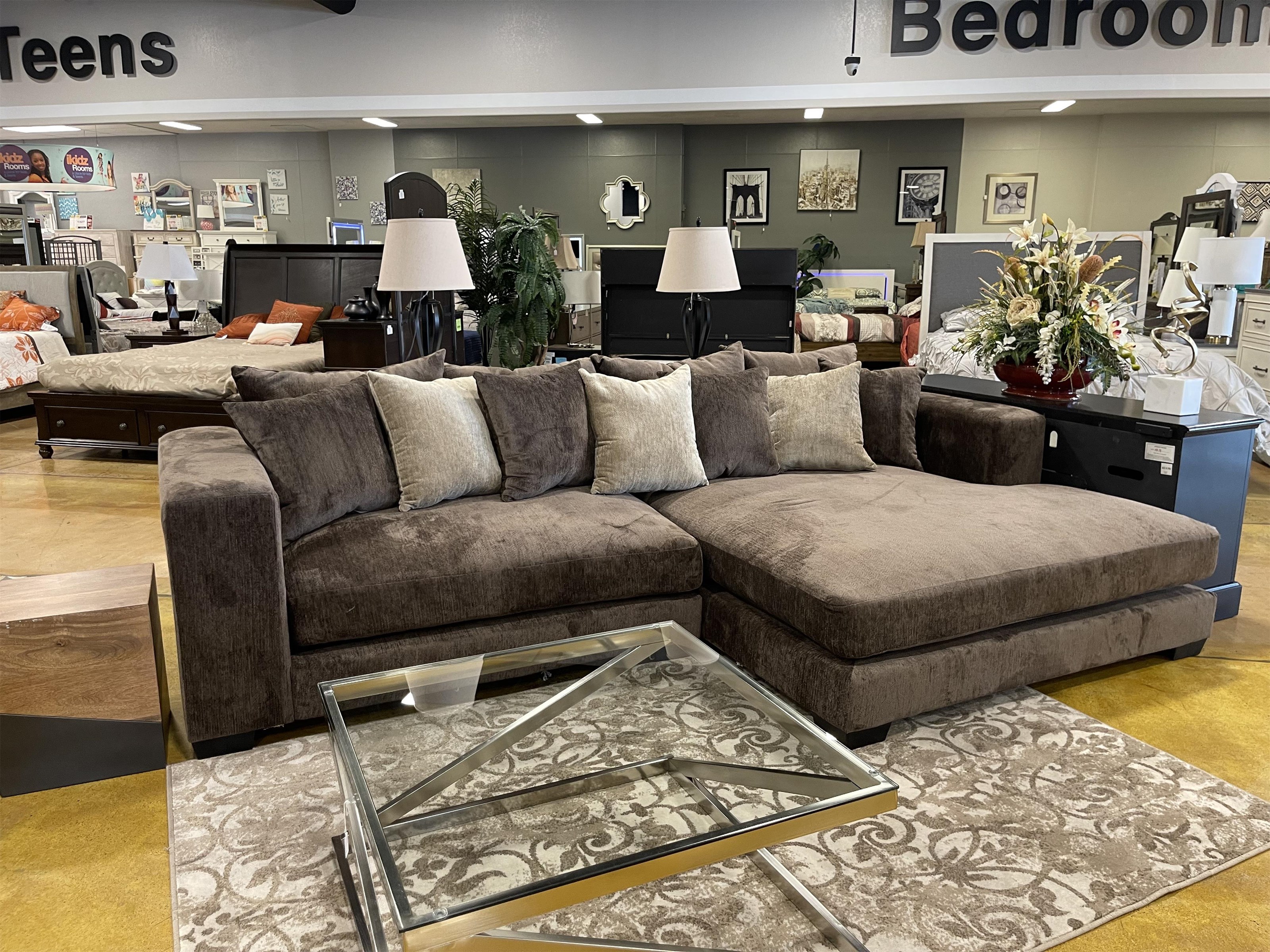 Colossus online reclining sofa